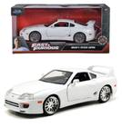 Brian's Toyota Supra Branco - Velozes e Furiosos - 1/24 - Jada