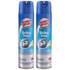 Brilha Inox 3M Scotch-Brite P/Limpeza Profissional 400Ml C/2