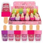 Kit 4 Unid. Brilho Labial Ice Cream Sorvetinho Maria Pink