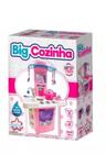 Brincadeira De Casinha Big Cozinha Realista Rosa Divertida