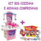 Brincadeira de Mercadinho Crianças de 3 a 8 Com Big Cozinha