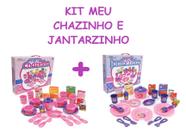 Brincando De Casinha Cha + Jantarzinho Crianças 3 4 5 Anos