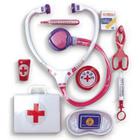 Brincando de Profissões KIT Médico Nurse SET com 10 Peças