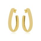 Brinco Argola Banhado A Ouro 18K