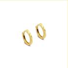 Brinco Argola Em Ouro 18k