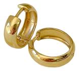 Brinco Argola Lisa em Ouro 10kl 1,5cm