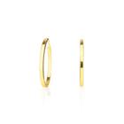 Brinco Argola Redonda 1,5 Cm Em Ouro 18K