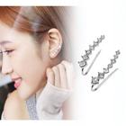 Brinco Clipe Feminino Festa Delicado Strass Ear Cuff O Par