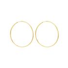 Brinco em Ouro 18K Argola Fio Quadrado 41MM - AU6575