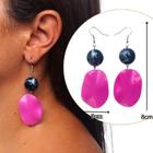 Brinco feminino com estilo e elegância artesanal feitos com miçangas e entremeios