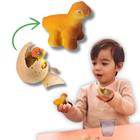 Brinquedo 1 Ovo Dinossauro Fóssil Egg Tamanho M Cresce na Água Dinossauro Sortido e Unitário Pop Toys - Multikids