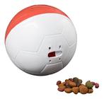 Brinquedo Adestrador Educador Para Alimentação Crazy Ball Vermelho Branco Amicus