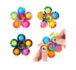 Brinquedo Anti stress Pop It Spinner Pop Bubble Fidget - Genérica