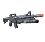 Metralhadora Fuzil Ak 47 Arma Militar Som Luz 62 Cm