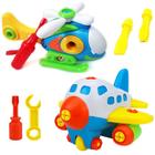 Brinquedo Baby de Montar com Chave Avião e Helicóptero