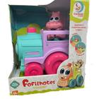 Brinquedo Baby Land Fofilhotes Trenzinho Rosa