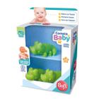 Brinquedo Baby Soft Jacaré +3 Meses Cometa Brinquedos