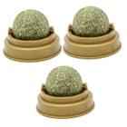 Brinquedo Balacoo para Gatos - 3 Peças com Catnip e Silvervine