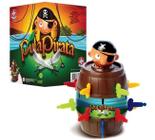 Kit Jogo Pula Pirata Barril + Jogo Hipopótamo Papa Tudo - Linha Premium M5  Armarinhos