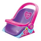 Brinquedo Bebê Conforto Baby Love Base Cadeirinha de Boneca Para Meninas