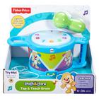 Brinquedo Bebe Tambor Aprender E Brincar Fisher Price Dtm56