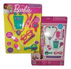 Brinquedo Blister Barbie Doutora Médica 9 Peças Fun F0057-9
