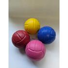 Brinquedo Bola Lisa Maciça COLORIDO para Cães Pet Bolinha -75mm