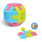 Brinquedo Bola Quadrada Didático Educativo Infantil 9CM - Tutty Toys