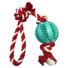 Brinquedo Bola Resistente Com Corda De Mastigar Morder Para Cão Pet Puxar Mordedor Cachorro LR-0224