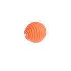 Brinquedo Bola Vinil Espiral com som laranja HomePet