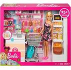 Brinquedo Boneca Barbie Supermercado De Luxo Mattel Frp01
