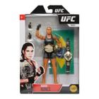 Brinquedo Boneco Articulado Lutadora Amanda Nunes UFC 17cm Com Acessórios Plástico Multikids - BR1520