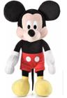 Brinquedo Boneco Pelúcia Mickey Mouse Disney Grande Com Som 33cm Fala Frases Original Multilaser