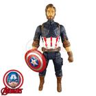 Brinquedo Boneco Vingadores Capitão America 29Cm - TIKTOYS