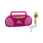 Brinquedo Boombox Karaoke Infantil Hello Kitty -Candide