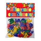 Brinquedo Brincando com Números Pais Filhos com 56 Peças