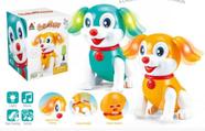 Brinquedo cachorrinho inteligente musical anda - TOYS