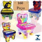 Brinquedo Cadeira Infantil Toy Cadeirinha Com Blocos De Montar 160 Peças Menino Menina Escolha a Opção - GGB