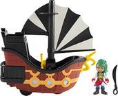 Brinquedo Calamar Pirata e Figura Bonnie Bones da série Santiago dos Mares da Nick Jr. para crianças a partir de 3 anos