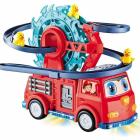 Brinquedo Caminhão Bombeiro Pista Roda Gigante Com Patinhos - Toy king