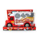 Brinquedo Caminhão de Bombeiro Workshop Junior Truck 6 Acessórios Multikids - BR898