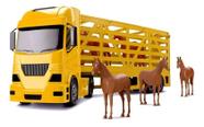 Trator Infantil Carreta Com 2 Cavalos Agromak HarasSILMAR BRINQUEDOSCaminhõesOficina Brinquedos