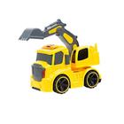 Brinquedo Caminhão De Construção Escavadeira Fricção E Luz - Etitoys