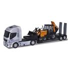 Caminhão Iveco Hi-Way Plataforma C/ Carregadeira Basculante e Trator  Brinquedo Infantil Menino - Big Bag Shop Virtual