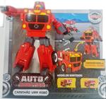 Brinquedo Caminhão Vira Robô Auto Robótico Toyng