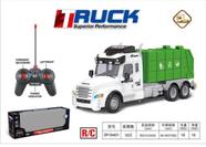 Caminhão Carreta com Controle Remoto - Big Truck com Luz - Laranja - 60cm -  Unik Toys - superlegalbrinquedos