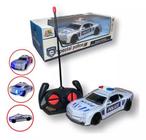 Brinquedo Carrinho Camaro de policia com controle remoto com Luz - toys