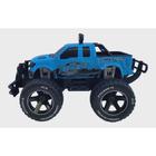 Brinquedo Carrinho Controle Remoto Recarregável Off Road Jeep Caminhonete(Azul)