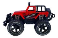 Brinquedo Carrinho Controle Remoto Recarregável Off Road JEEP(Vermelho)