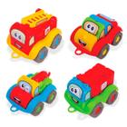 Brinquedo Carrinhos Coloridos de Montar M-Bricks Cars 52 Peças Maral